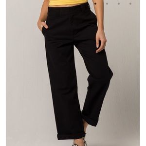 Dickies roll cuff crop work pants